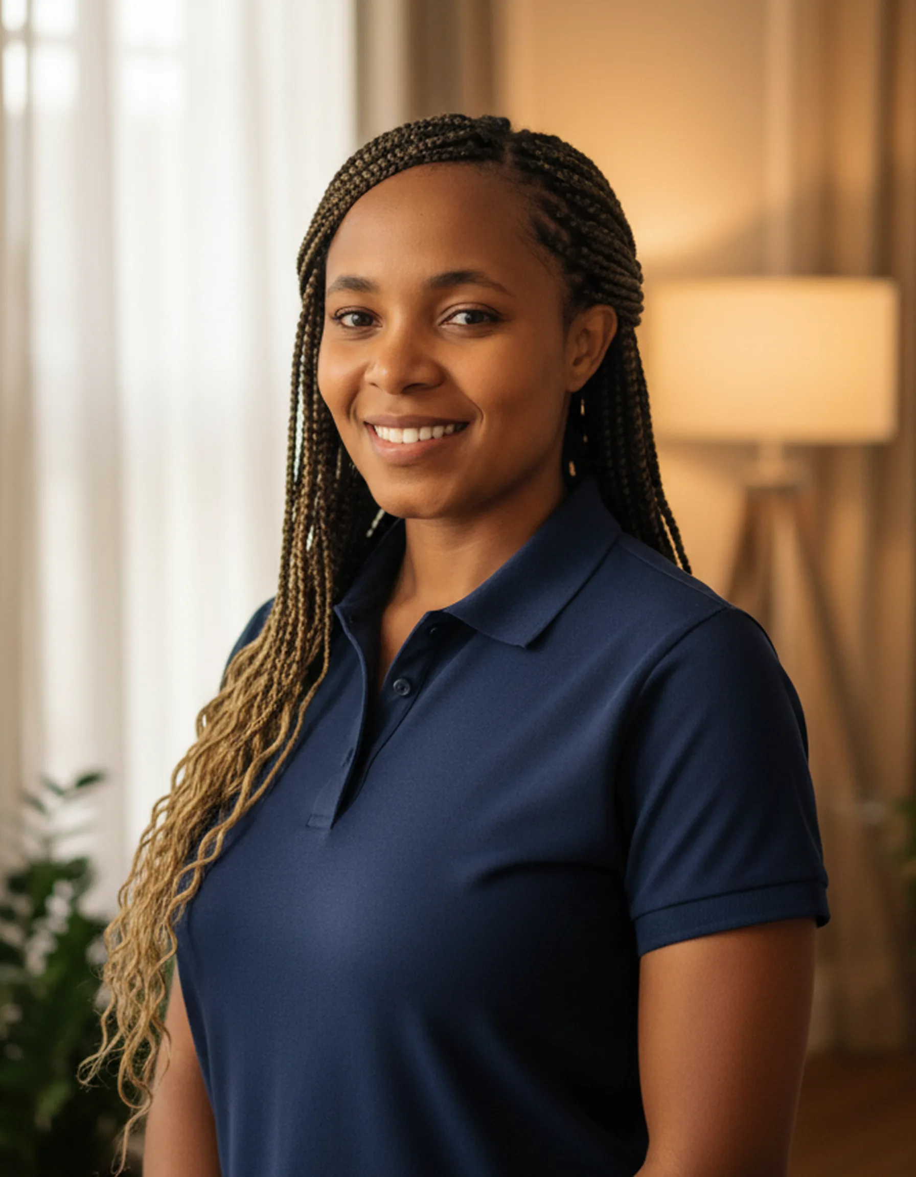 Anne Kimani, Certified Nursing Assistant, in her allaround uniform